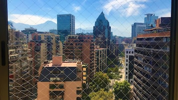 Apartamento Premium, 1 habitación, vistas a la ciudad, en esquina | Ropa de cama de alta calidad, caja fuerte, tabla de planchar con plancha