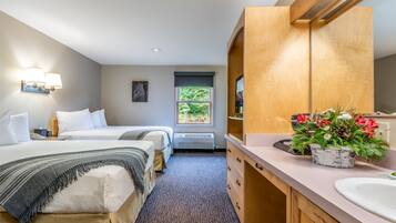 Standard Room, 2 Queen Beds | In-room safe, desk, iron/ironing board, free WiFi
