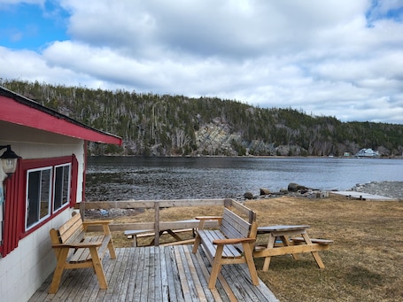 Cabana, 2 quartos, cozinha (Cabin 9,10) | Terraço/pátio. Jeddore Lodge Cabins