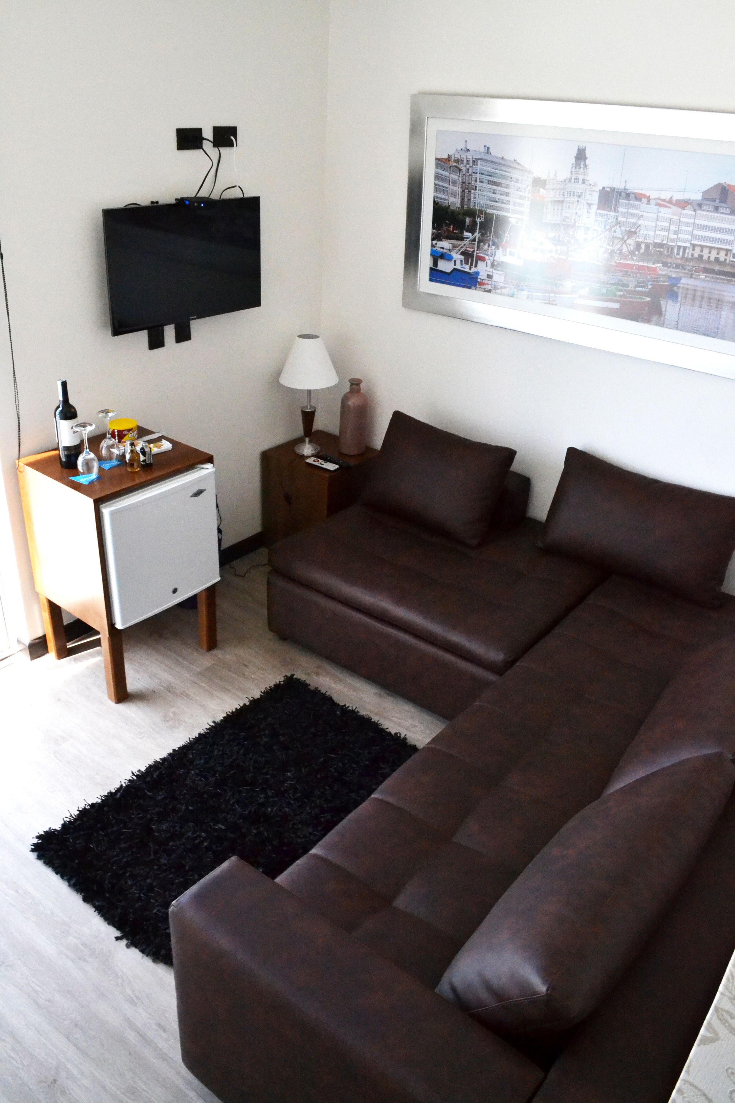 junior suite | living area | led tv