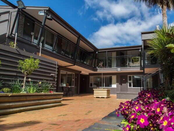 View from room - 538 Great King Motel (Dunedin)