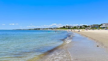 On the beach