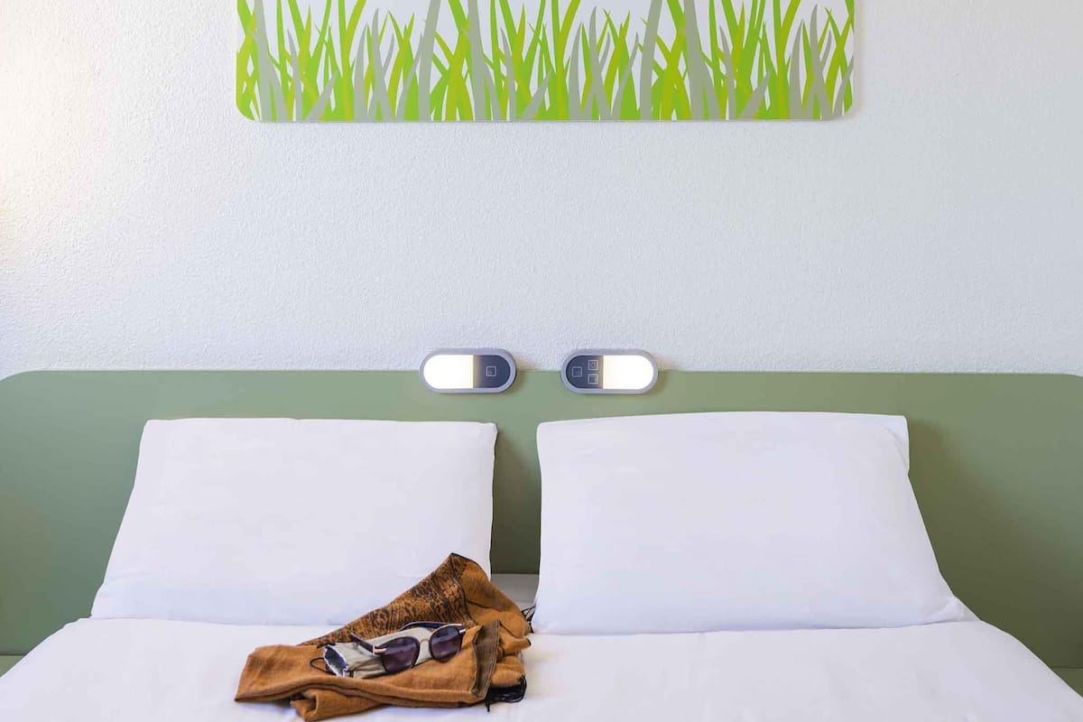 Chambre avec lits jumeaux, 2 lits une place