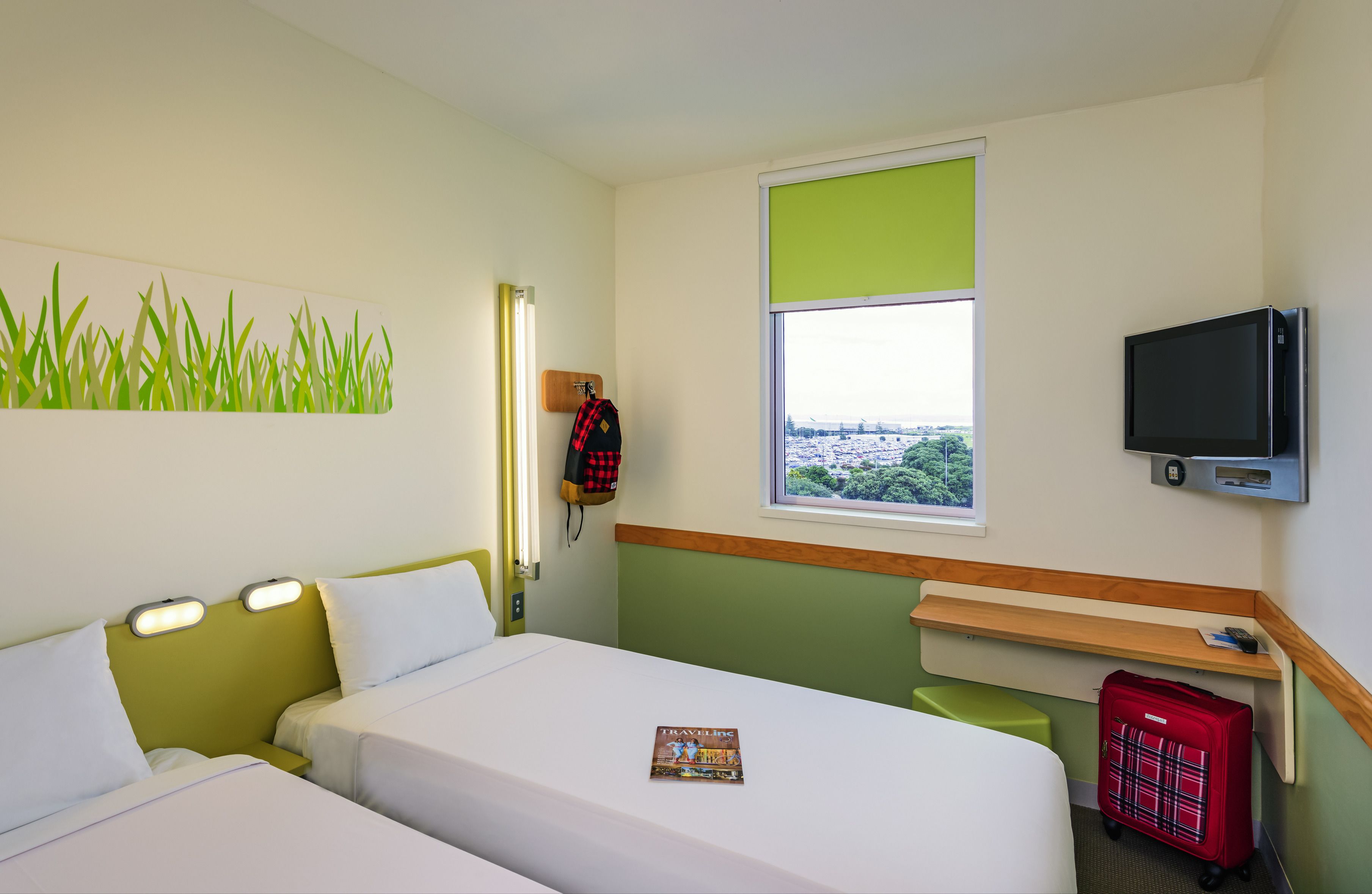 Chambre avec lits jumeaux, 2 lits une place