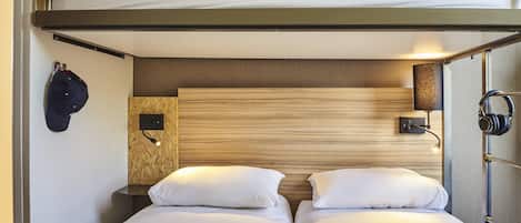 1 chambre, bureau, chambres insonorisées, Wi-Fi gratuit