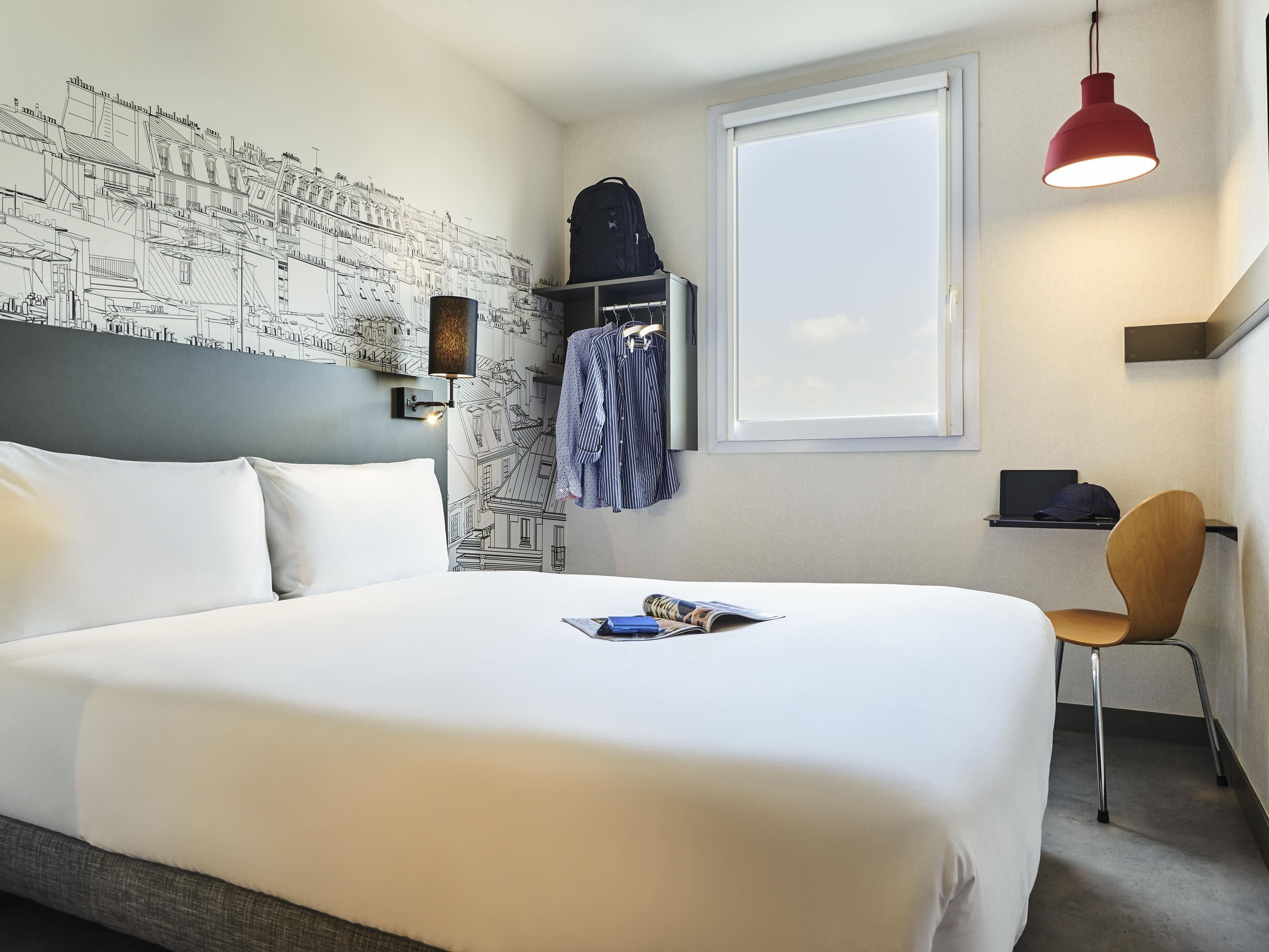 Bureau, chambres insonorisées, Wi-Fi gratuit, draps fournis
