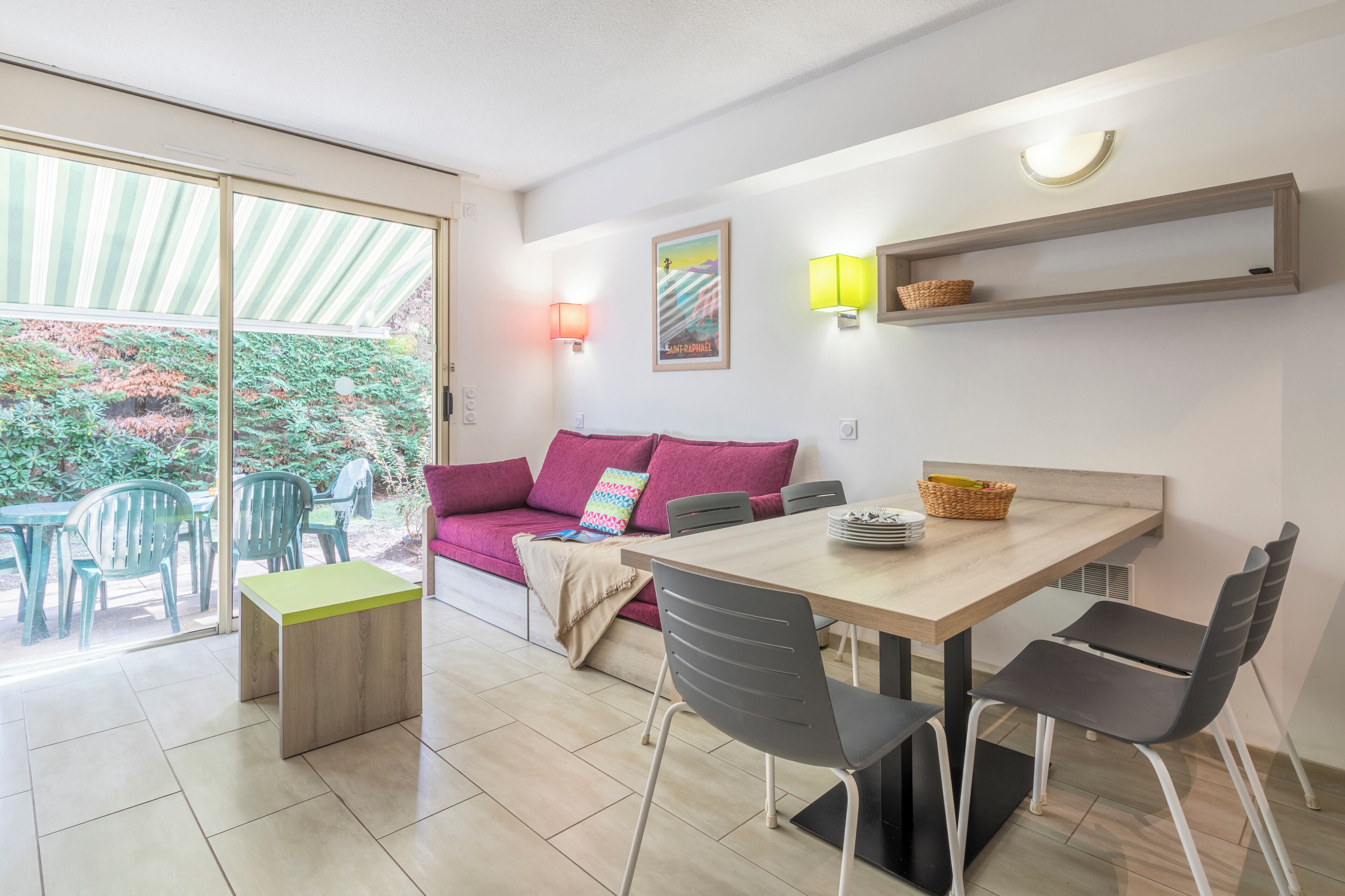 70-cm LCD TV with digital channels, TV, books