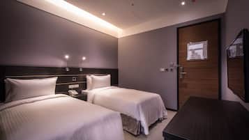 Coffres-forts dans les chambres, draps fournis