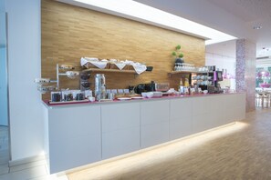 Daily buffet breakfast for a fee - fab Hotel (Munich)
