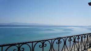 Blick von der Unterkunft