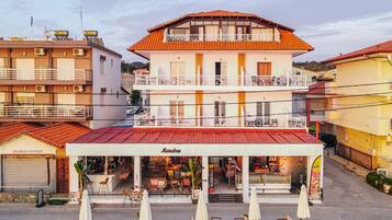 Fassade der Unterkunft