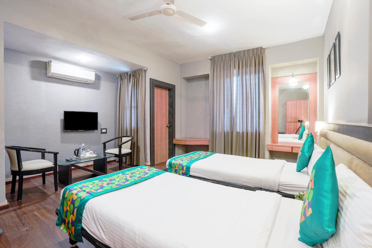 Desk, iron/ironing board, rollaway beds