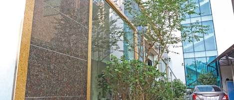 Fassade der Unterkunft