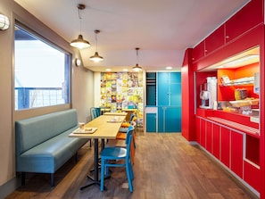 Daily buffet breakfast (EUR 5.9 per person)