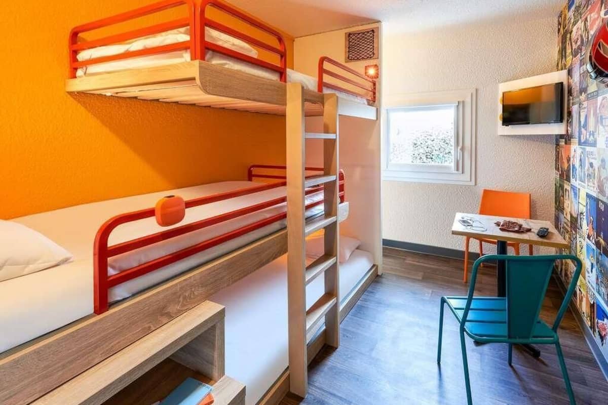 Individually furnished, blackout curtains, soundproofing, free WiFi