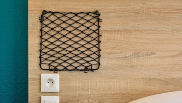 Rideaux occultants, chambres insonorisées, Wi-Fi gratuit