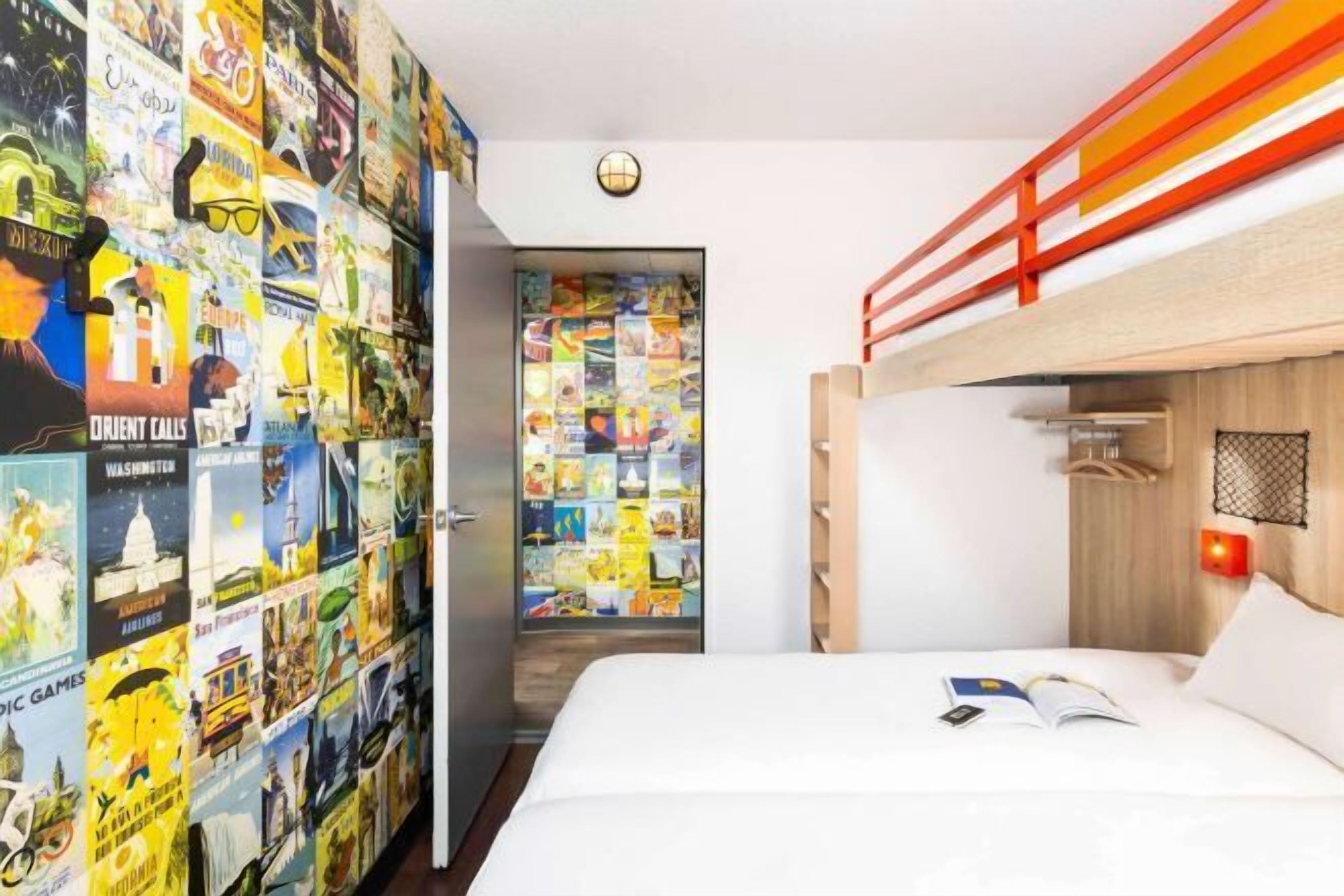 Bureau, rideaux occultants, Wi-Fi gratuit, draps fournis