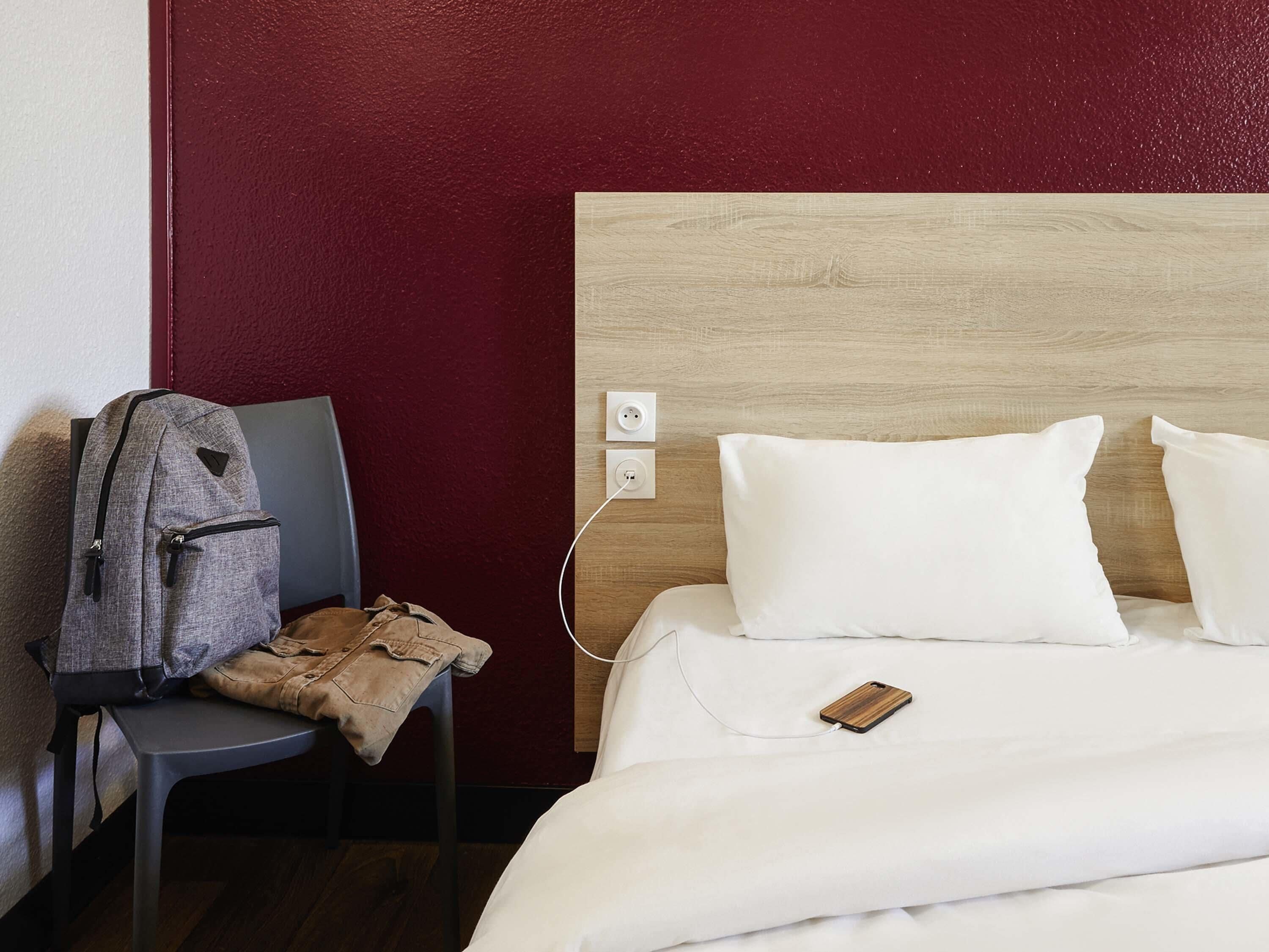 Chambre (Tandem) | Bureau, Wi-Fi gratuit, draps fournis