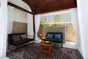 Family Villa, Multiple Bedrooms, Non Smoking, Private Pool | Terrace/patio - Nagawari Art Maldives BBQ Pattaya Villa (Sattahip)