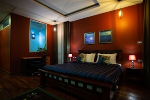 Vila família, vários quartos, para não fumantes, piscina particular | 7 quartos, cofres nos quartos, cortinas blackout
