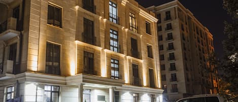 Fassade der Unterkunft