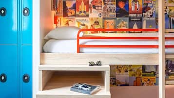 Rom, flere senger | Skrivebord, wi-fi (inkludert) og sengetøy