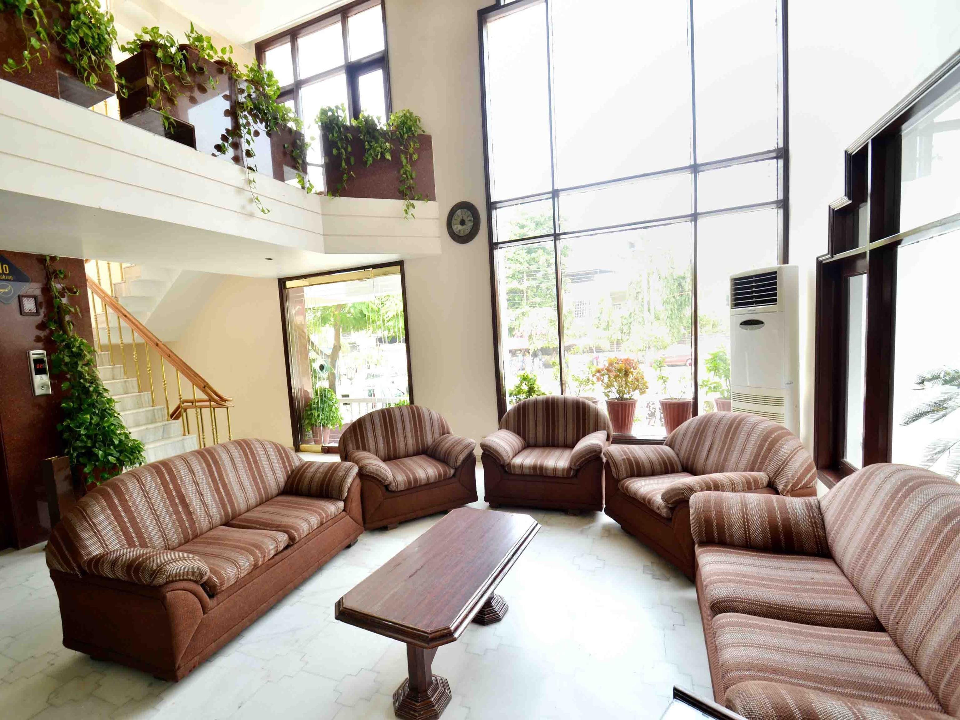 Lobby sitting area