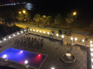 منظر من الجو على ارتفاع عالٍ