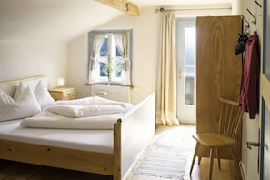 Familienapartment, 2 Schlafzimmer, Balkon, Bergseite