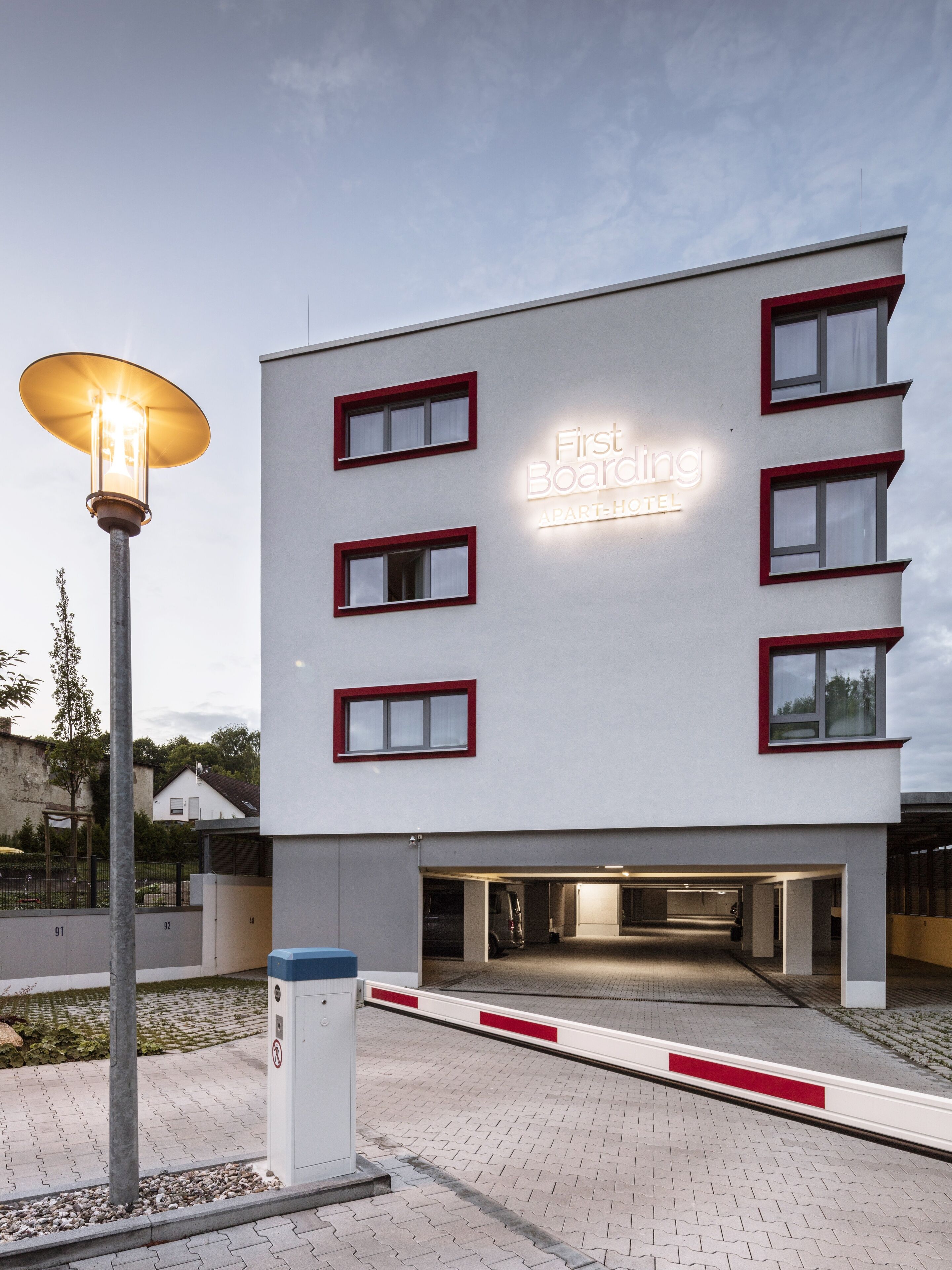 Façade de l’hébergement