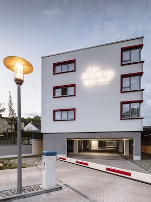 Fachada de la propiedad