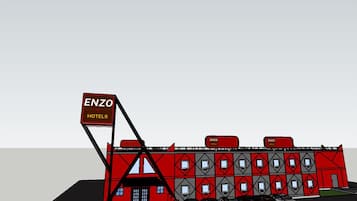 住宿正面