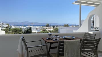 Family Apartment, 1 Bedroom, Sea View | Terrace/patio
