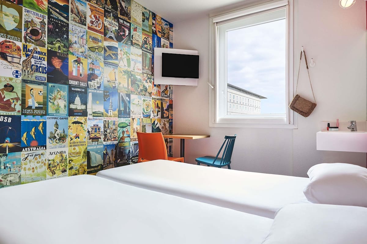 room, 2 single beds (side car) | frette italian sheets, premium bedding, blackout curtains, free wifi