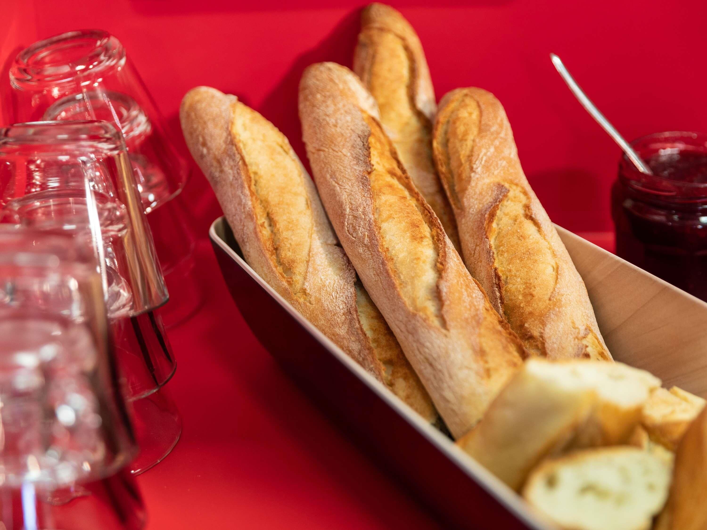 daily buffet breakfast (eur 5.90 per person)