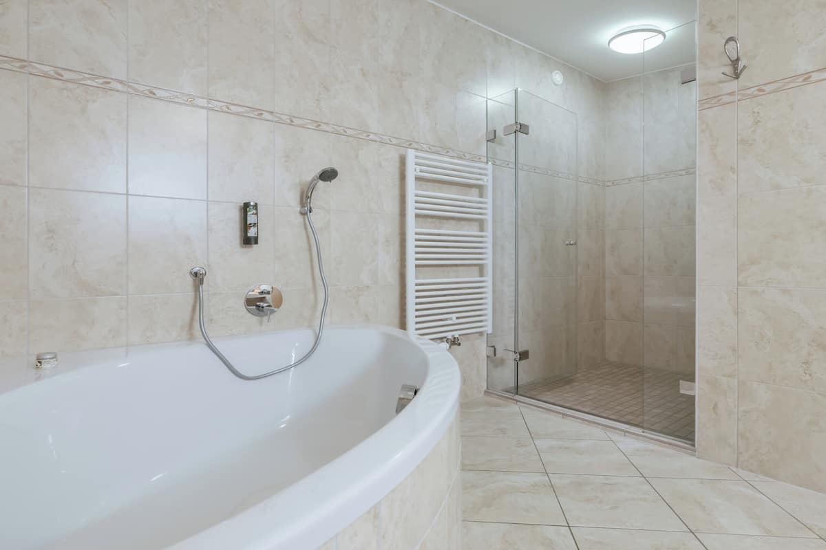 panoramic suite, sauna | bathroom | eco-friendly toiletries, hair dryer, bathrobes, slippers