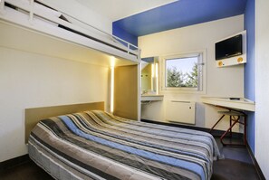 Room (Trio) | Premium bedding, individually decorated, individually furnished, desk