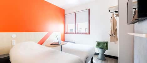 Escriptori, habitacions insonoritzades i wifi gratuïta