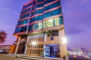 Front of property – evening/night