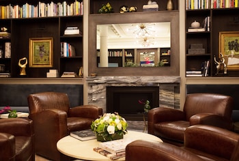 Fireplace at HGU New York