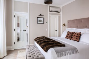 Quarto, 1 cama King | 1 quarto, roupas de cama de algodão egípcio, roupas de cama premium