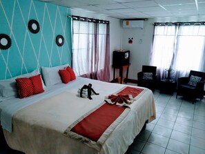 Standard Studio, 1 King Bed | Living room - The Red Hut Inn (Belize City)