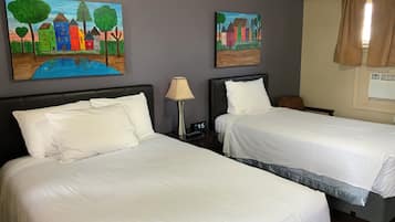 Premium bedding, individually decorated, individually furnished, desk