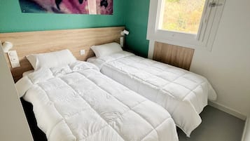 Chambres insonorisées, lits bébé (gratuits), Wi-Fi gratuit