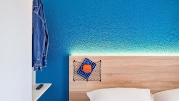 Bureau, chambres insonorisées, lits bébé (gratuits), Wi-Fi gratuit