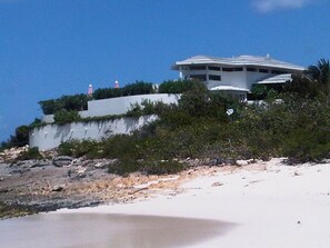 Private beach, white sand