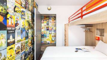 Con arredamento individuale, tende oscuranti