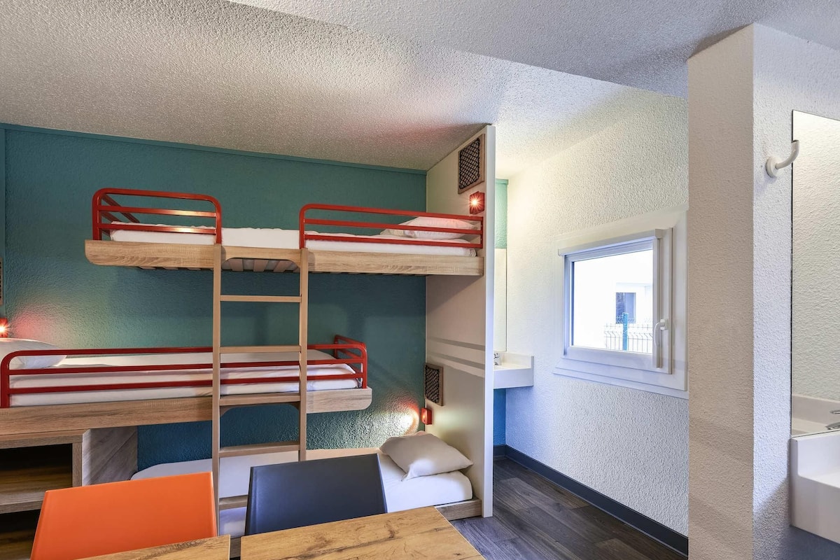 Dortoir Partagé, 1 lit une place | Chambres insonorisées, Wi-Fi gratuit, draps fournis