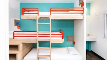 Free WiFi, bed sheets