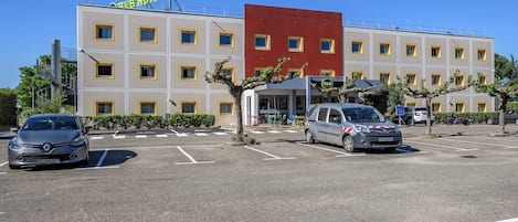 Fassade der Unterkunft